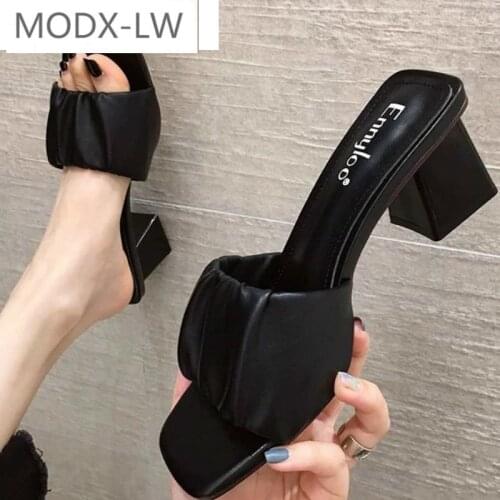 2021 Summer New Women Sandals Fashion Sexy with Heel Open Toe Women High Heel Sandals Outer Wear Walking Comfort Women Sandals