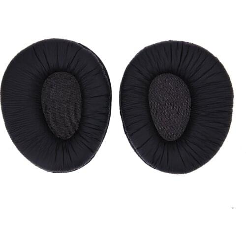 1 pair Black Replacement Protein Leather Cushions Ear Pads Ear Cushion for SONY MDR-V600 MDR-V900 Z600 7509 Headphones