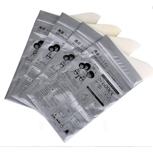 4PCS Child Adult Portable Disposable Urine Collect Bag Outdoor Emergency Mini Toilet Sick bag Drive Tourism 4PCS