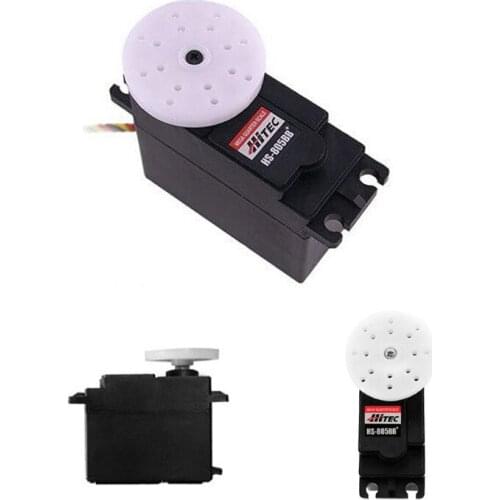 Original Hitec HS-805BB+ 152g / 24.7 kg / .14 sec major high torque servo / HS-805BB Analog Servo for RC Model Aircraft/Car/Boat