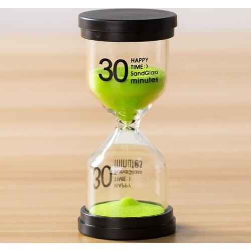 Decorative 5/10/15/30 Mins Kid Gift Kitchen Timer Sandglass Ornaments Sand Timer Sand Clock Household Desktop Ornaments