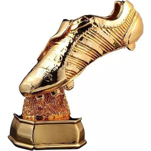 Hot sale World Cup Golden Boot, 1:1, souvenir trophy trophy, resin material Cristiano Ronaldo Soulier Winner Trophy 1:1