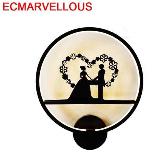 Interieur Tete De Lit Stair Bathroom Wandlampen Dressing Table Lampara Pared Bedroom Light For Home Luminaire LED Wall Lamp