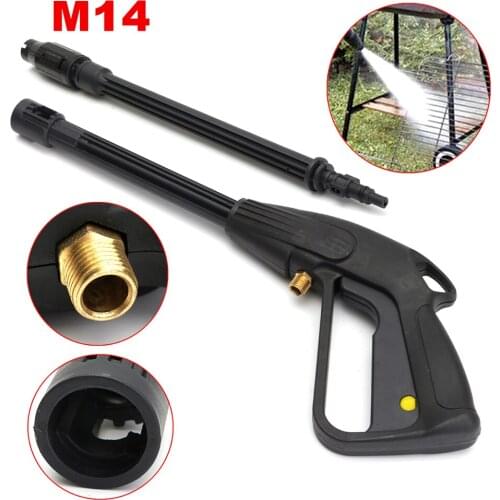 M14 Car High Pressure Washer Water Gun Power Washer Spray Nozzle Watering Hose Long Foam Pot Garden Washer Gun Sprinkler Tools