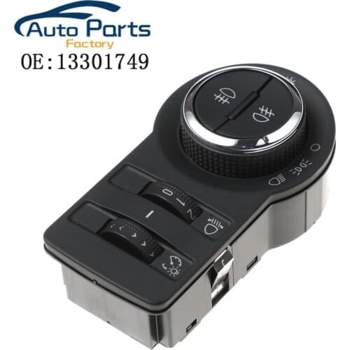New Car Fog Lamp Headlight Switch Button Without Auto For Chevrolet Cruze J300 J305 J308 1.4 1.6 1.7 Chevy 13301749