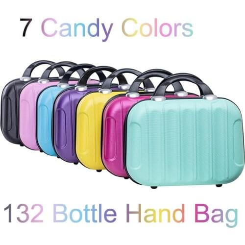New 132 Bottles 7 Candy Colors Storage Handbag Diamond Painting Accessories Diamond Diamond Embroidery Tool Household Items