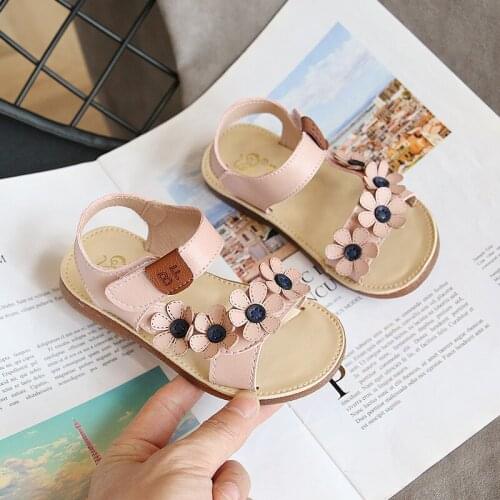 Girls Sandals Toddler Baby Girl Sandals Floral Sole Kids Children Princess Sandals Shoes Beach Summer Sandals For Girls Kids