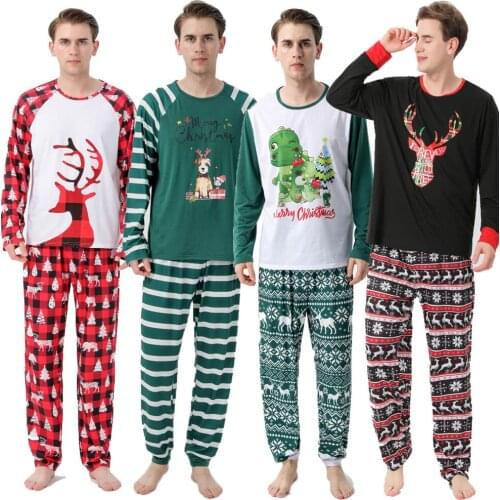 Family Matching Christmas Pajamas Sets Children Sleepwear Baby Girl Clothes Mother&Kids Matching Clothing Sets Family Look