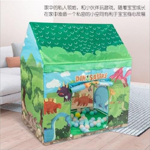Cartoon ocean ball playhouse Printed tents Indoor Toys Game Room collapsible Tent toy