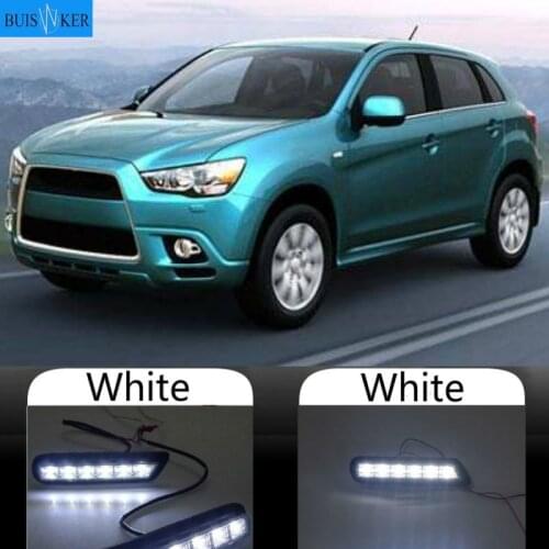 LED DRL led daytime running light for MITSUBISHI OUTLANDER SPORT RVR ASX 2010-2012 for Mitsubishi ASX,2pcs