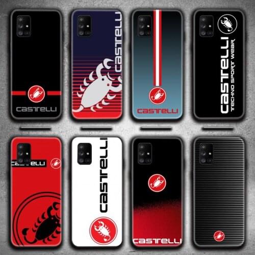 Bicycle Clothing Brand Castellis Phone Case For Samsung Galaxy A52 A21S A02S A12 A31 A81 A10 A30 A40 A50 A70 A80 A71 A51 5G