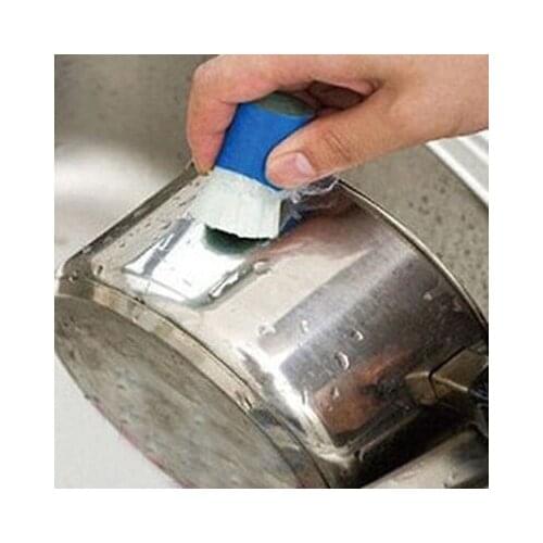 Magic Stainless Steel Rust Remover Cleaning Detergent Stick Metal Wash Brushes
