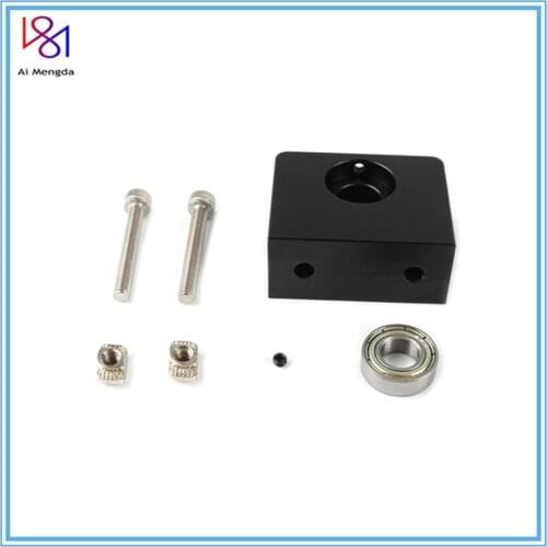 3D Printer Parts Upgrade Ender 3 Bearing Holder Aluminum Z-Axis Leadscrew Top Mount For Tornado Creality CR-10 Ender 3 Pro