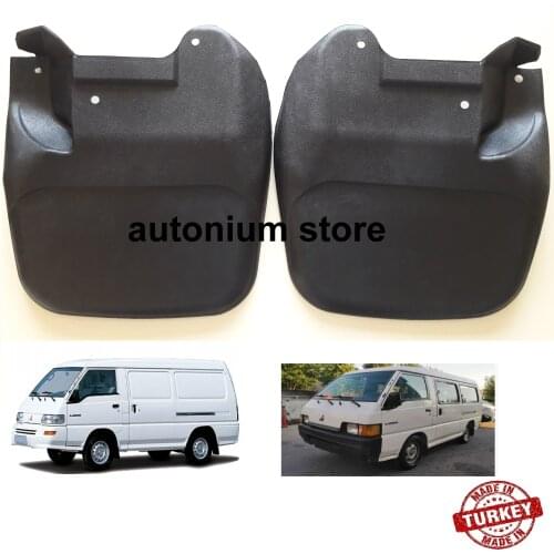 1 Pair Rear Left Right Splash Guard Guards Mud Guard Mudflap for Mitsubishi L300 Van Minibus Best Quality