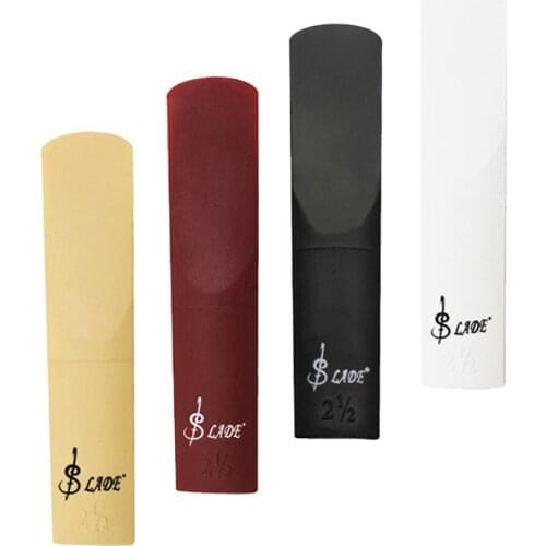 ABS Plastic Alto Sax Saxophone Reed 2.5 Strength for Wind Woodwind Instrument Parts