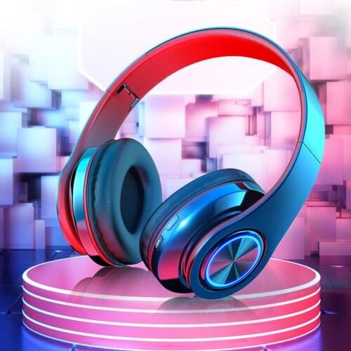 A01 Wireless Headphones Gaming Headset Bluetooth Earphones For Iphone Samsung Xiaomi Stereo Bass Music Earphone TF Card Headband