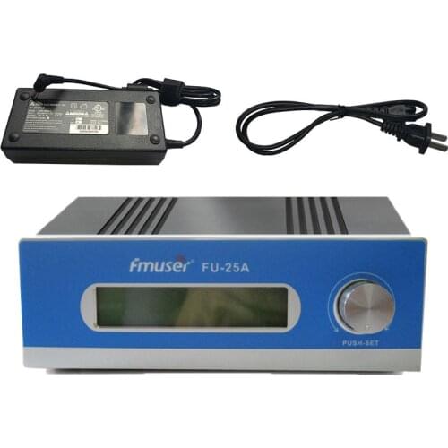 Fmuser FU-25A 25W FM Transmitter Radio station Broadcast for Drive-in Church, Auto cinema