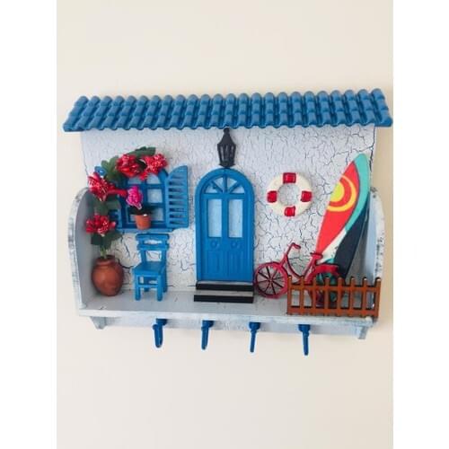 Home Key Holder Wall Wood Key Strap