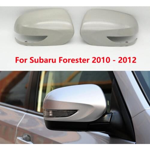 Car Wing Door Side Mirror Cover Outside Rearview Mirror Cap Lid For Subaru Forester SH 2010 2011 2012