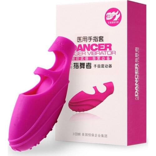 Powerful Dancer Finger Vibrator,G Spot Stimulator Personal Finger Massager Body Massage,Safety and Waterproof Sex Toys for Woman