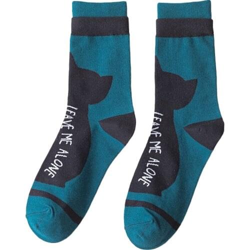 New Cotton Socks YZ-S-ZZ-0014 2021 Fashion Cotton socks Running Hiking Basketball Long Socks With Beautiful Animals