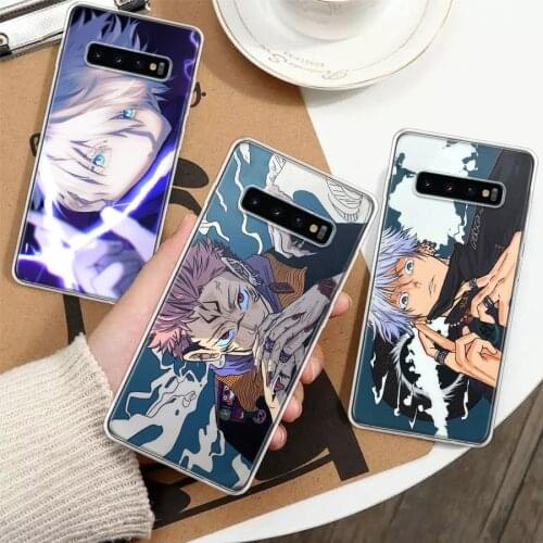 Japan Anime Jujutsu Kaisen Silicon Phone Case For Samsung Galaxy A51 A71 A70 A50 A40 A30 A20E A10S A01 A21 A6 A7 A8 A9 Plus + Co