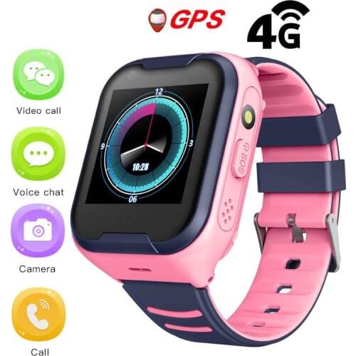 Smart Watch 4G Network A36E Wifi GPS SOS Smart Watch Kids Video call IP67 waterproof Alarm Clock Camera Baby Watch VS Q50 Q90