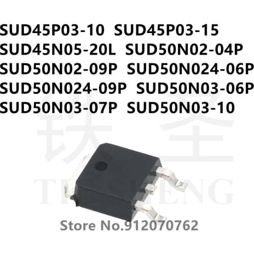 SUD45P03-10 SUD45P03-15 SUD45N05-20L SUD50N02-04P SUD50N02-09P SUD50N024-06P SUD50N024-09P SUD50N03-06P SUD50N03-07P SUD50N03-10