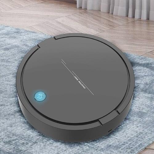 Smart Robot Vacuum Cleaner 2-in-1 Mopping Sweeper Strong Suction Automatic Cleaning Rechargeable Anti-crash Sweeping