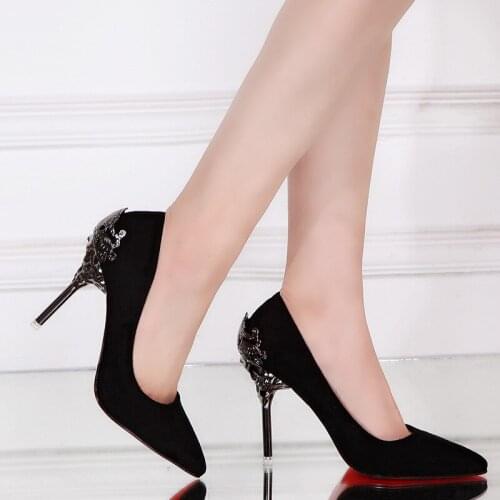 2020 luxy new stiletto womens high heels pointed toe shallow pumps women sexy elegant comcise aldies party weding shoes