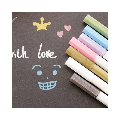 17pcs Highlighter DIY photo album black card pen Wedding check-in pencil 16.5cm longth free shipping