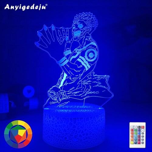Anime Lamp Ryomen Sukuna Light Jujutsu Kaisen Led Night Lights for Birthday Gift Jujutsu Kaisen Nightlight Ryomen Sukuna Lamps