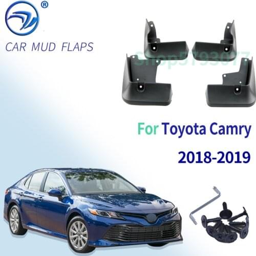 Car Mud Flaps For Toyota Camry Aurion XV30/40/50 Corolla Altis Yaris Vitz Vios Limo Mudflaps Splash Guards Mudguards
