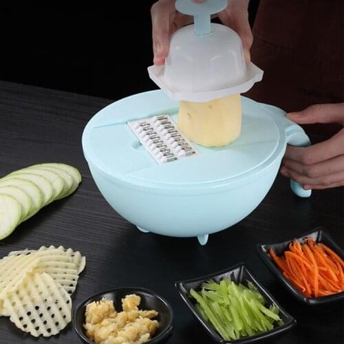 Household Multifunctional Vegetable Cutter Potato Cucumber Carrot Shredder Shredder Grater Kitchen Creative Accessories Tools