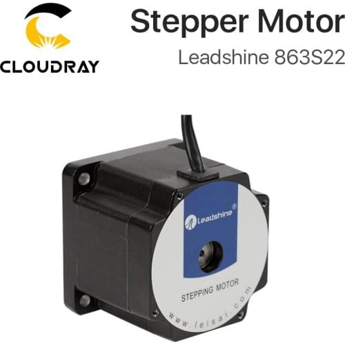 Cloudray Leadshine 3 phase Stepper Motor 863S22 for NEMA34 5A Length 71mm Shaft 12mm