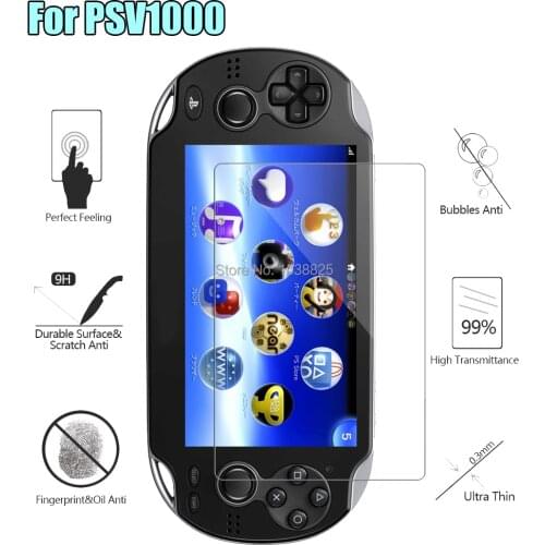 For PSV 1000 Ordinary film Unpackaged for PSVITA 1000 Front and back film Back film Protective film HD high transparency