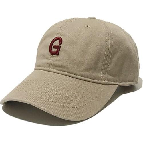 Letter Embroidery Cotton Baseball Cap Pure Color Leisure Students Shade Hat Fashion Hip Hop Caps Men Women Outdoor Hats TG0046