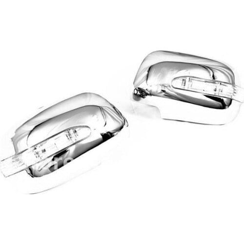 High Quality Chrome Mirror Cover With LED Side Blinker for Lexus RX330 / 350 / 400h 04-09 free shipping