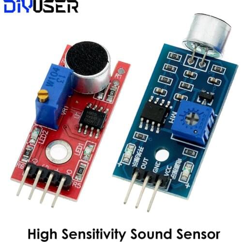 KY-037 High Sensitivity Sound Microphone Sensor Detection Module for arduino AVR PIC
