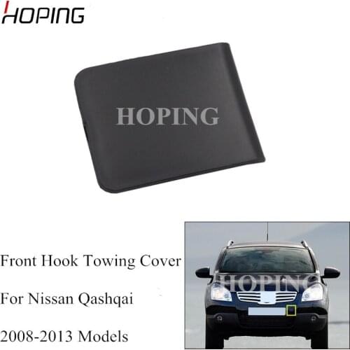 Hoping Front Bumper Towing Hook Cover For NISSAN QASHQAI J10 2008 2009 2010 2011 2012 2013 2014 2015 Front cover 622A0-JE20A