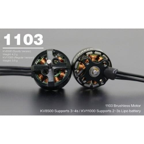 New SPCMAKER1103 KV8500 KV10000 brushless motor for FPV