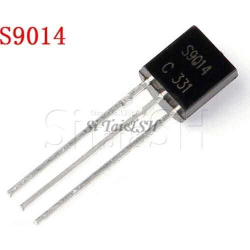 100PCS S9014 TO-92 9014 TO92 new triode transistor