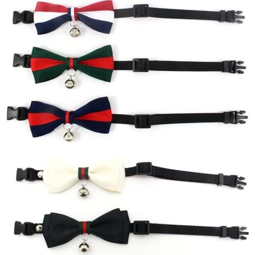 Handmade Pet Collars Dog Bow Ties Cute Collar For Dogs Cat Small Puppy Leash Pug Chihuahua Harness For Pet Dog