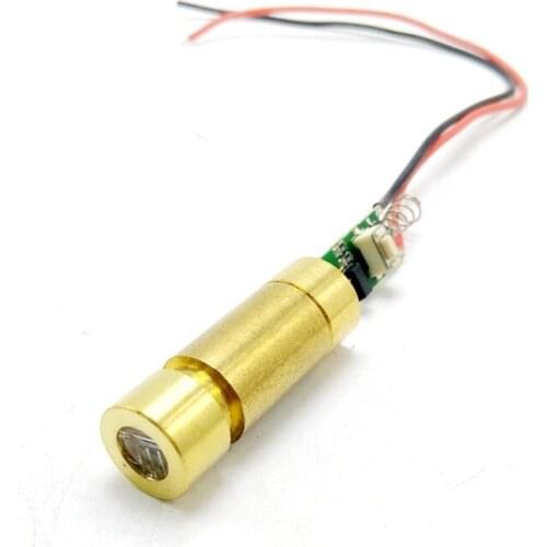 Industrial / Lab Green Laser Diode Module Cross 532nm 100mw 3.7-4.2V with Driver 12x35mm