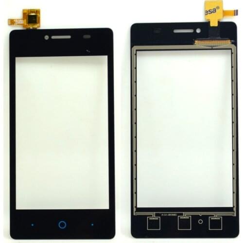 Clear Stock 4.5" ZTE Blade GF3 Touch Screen Digitizer Glass Lens Sensor Panel Parts