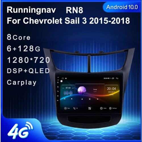 Runningnav For Chevrolet Sail 3 2015-2018 Android Car Radio Multimedia Video Player Navigation GPS