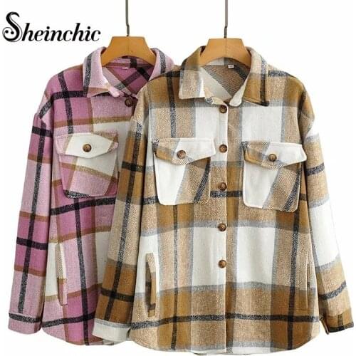 Женские пальто Sheinchic China At AliExpress