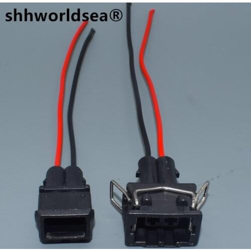 Shhworldsea 1pcs 2pin 3.5series female electrical waterproof wire harness auto connector 357972752