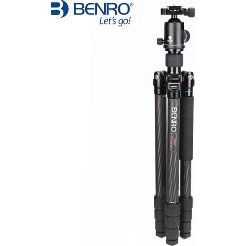Benro C3282TV3 Carbon Fiber Camera Tripod Professional Monopod Flexible Tripod For Camera Max Load 25kg .Global Free Shipping