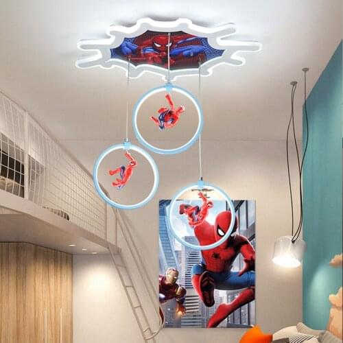 Children boy bedroom decor led lights for room indoor chandelier lighting chandeliers ceiling lamps for living room decoration